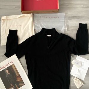 Luca Faloni Black Men's Sweater